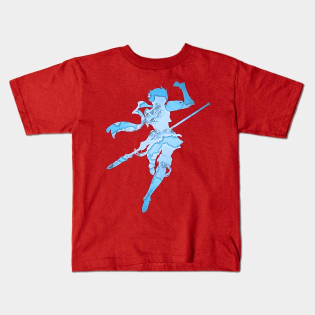 Hinoka: Warrior Princess Kids T-Shirt by Raven's Secret Shop